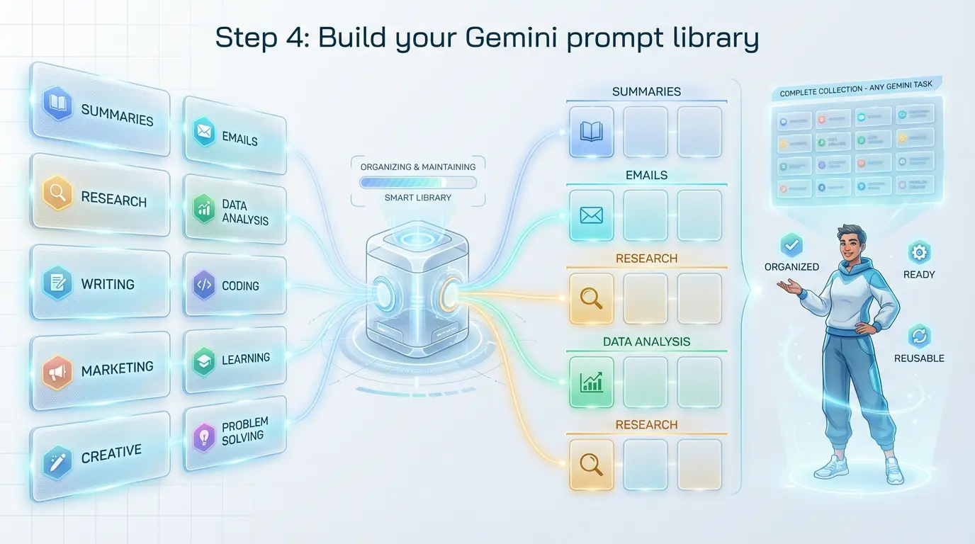 用Gemini prompt creator管理提示词