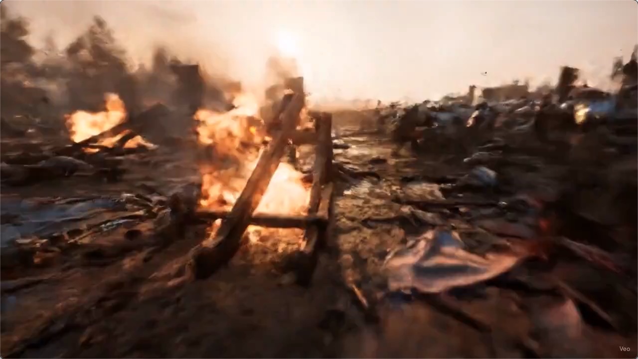 Medieval battlefield