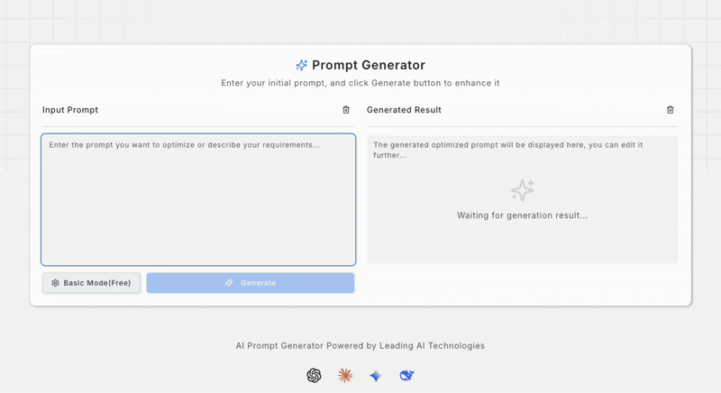 Describe Your Task with ChatGPT Prompt Generator